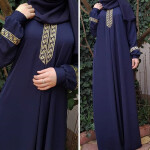 Abaya Islamische Kleidung Blue